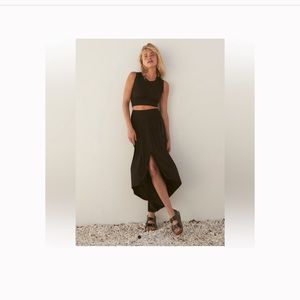 COPY - Free people easy skirt and top set. Skirt is shortened to above knee len…